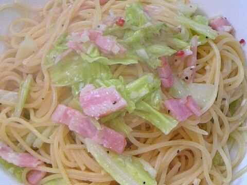 美味しい！キャベツの塩麹パスタ♪